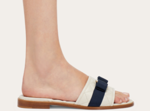 Dep Salvatore Ferragamo Quilted Slide 'Mascarpone' 01D474-774952