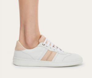 Giay Salvatore Ferragamo Low-top Sneaker 'White Petal' 030418-762276