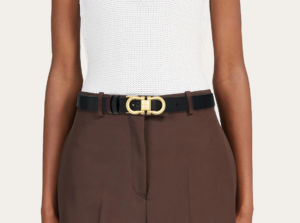 That Lung Salvatore Ferragamo Reversible Adjustable Gancini Belt 'Black' 230294-771073