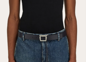 That Lung Salvatore Ferragamo Gancini Belt 'Blue' 670361-776791