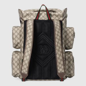 Balo Gucci GG Backpack 'Beige Ebony' 761561-FACLA-8843