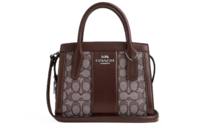 Tui Coach Andrea Carryall In Signature Jacquard 'Brown' CT766-SVS8S
