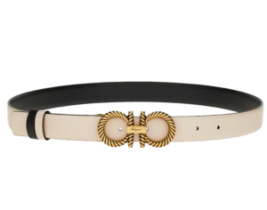 Thắt Lưng Salvatore Ferragamo Gancini Belt 'Bone' 230240-759517