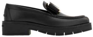 Giay Salvatore Ferragamo Chunky Vara Bow Loafer 'Black' 01J060-777353