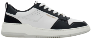 Giay Salvatore Ferragamo Suede Patch Skate Sneaker 'Black' 030568-770883