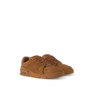 Giay Louis Vuitton LV Trainers 'Cognac' 1ADEQ8