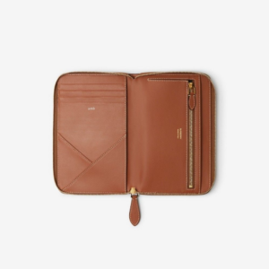 Vi Burberry Check Travel Wallet 'Beige' 80797111