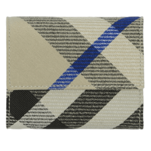 Vi Burberry Check Folding Wallet 'Lichen' 80860051