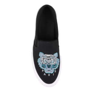 Giay Kenzo Tiger Head Embroidery 'Black' FA62SN200F70-99