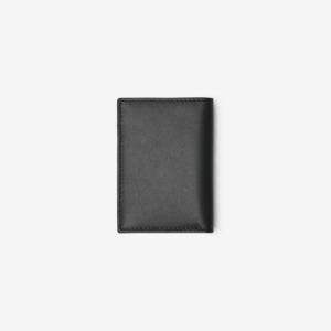 Vi Burberry B Shield Folding Card Case 'Black' 81003301