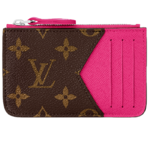 Vi Louis Vuitton Romy Card Holder 'Pondichery Pink' M12386
