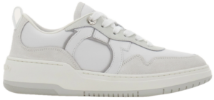 Giay Salvatore Ferragamo Gancini Sneaker 'White' 030576-770225