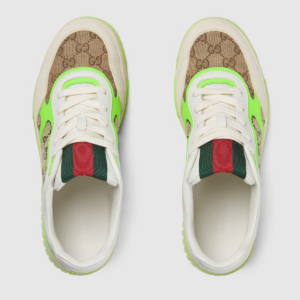 Giay Gucci Re-web Sneaker 'Beige Ebony' 787476-AADHW-9571