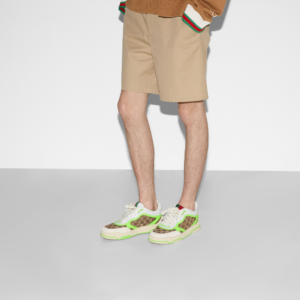 Giay Gucci Re-web Sneaker 'Beige Ebony' 787476-AADHW-9571