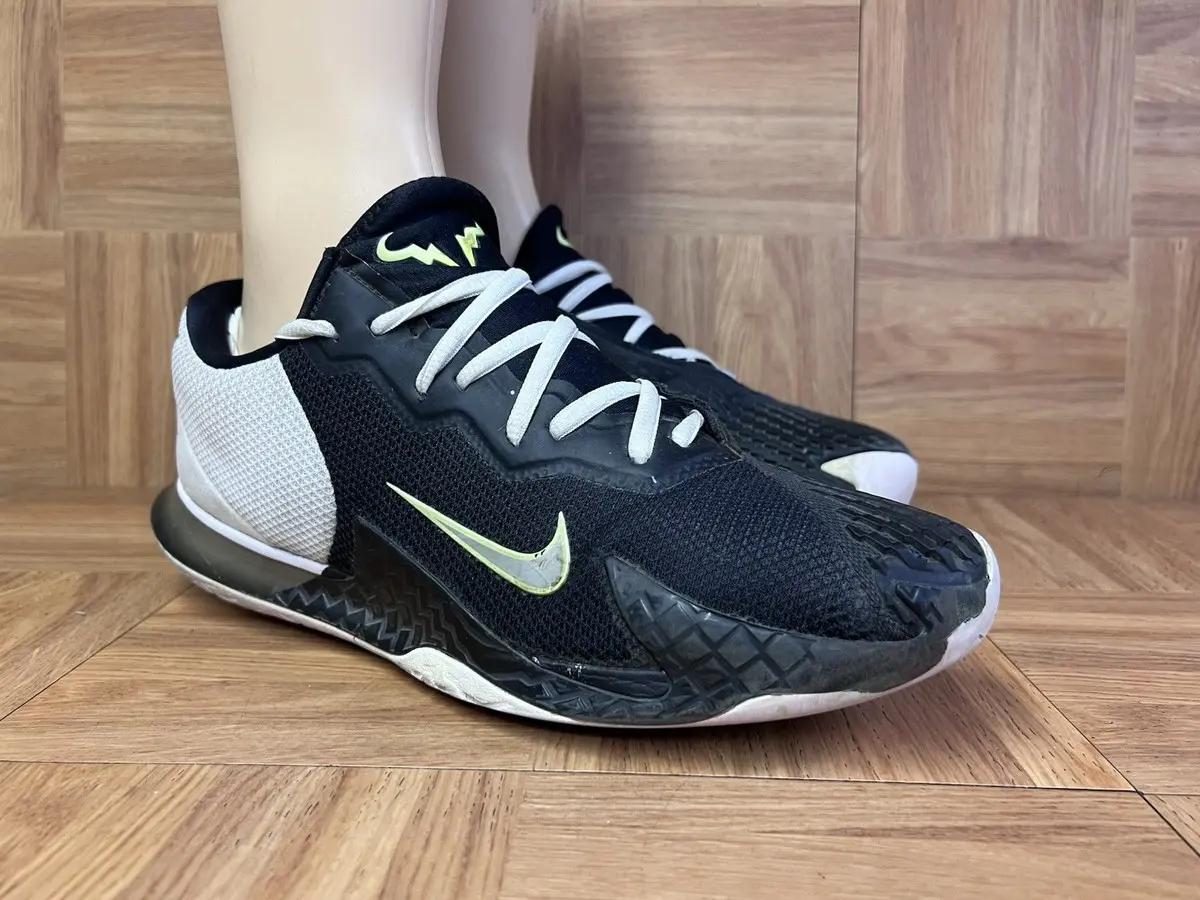 Alternative view of Giày Nike NikeCourt Zoom Vapor Cage 4 'White Volt' HQ1653-001