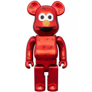 Mo Hinh Bearbrick Be@rbrick Elmo Chrome
