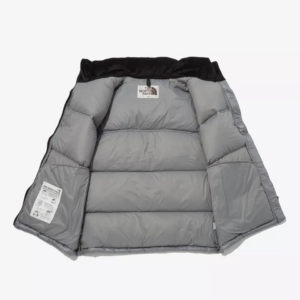 Ao The North Face Novelty Nuptse Down Vest 'Silver Black' NV1DP50L