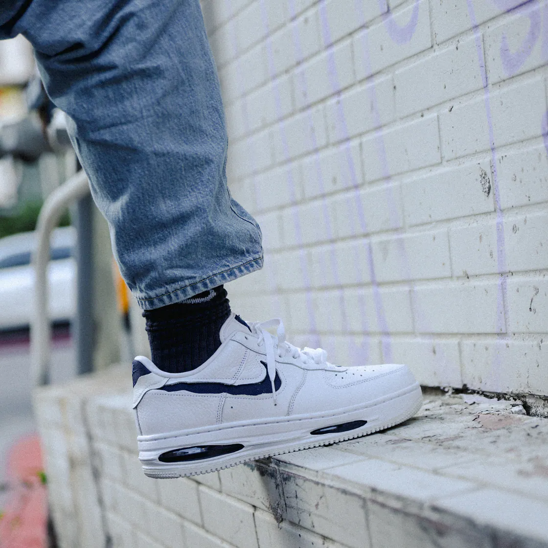 Alternative view of Giày Nike Air Force 1 Low EVO 'White Midnight Navy' HF3630-102