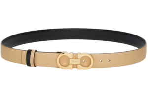 That Lung Salvatore Ferragamo Gancini Belt 'Macadamia' 23A565-674559