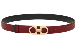That Lung Salvatore Ferragamo Adjustable Reversible Gancini Belt 'Burgundy' 23A565-780393