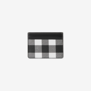 Vi Burberry Check Card Case 'Dark Birch Brown' 80644601