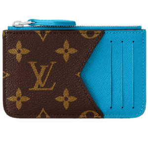 Vi Louis Vuitton Romy Card Holder 'Gaston Blue' M12382