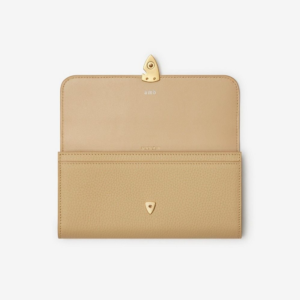 Tui Burberry B Shield Continental Wallet 'Sand' 80992101