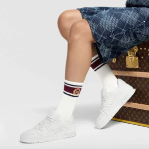 Giay Louis Vuitton LV Trainers 'White' 1ADERA