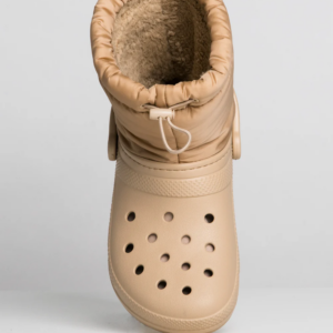 Giay Crocs Classic Lined Neo Puff Boots 'Chai' 206630-212