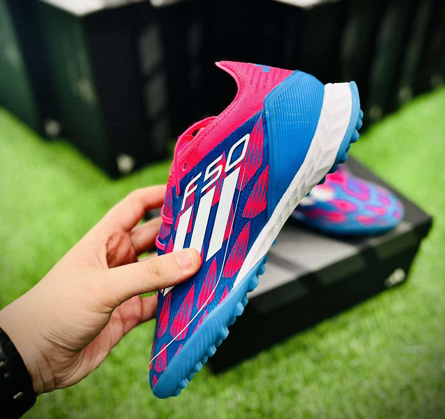 Alternative view of Giày Adidas Adizero F50 Pro TF 'Reemergence Pack' IH8049
