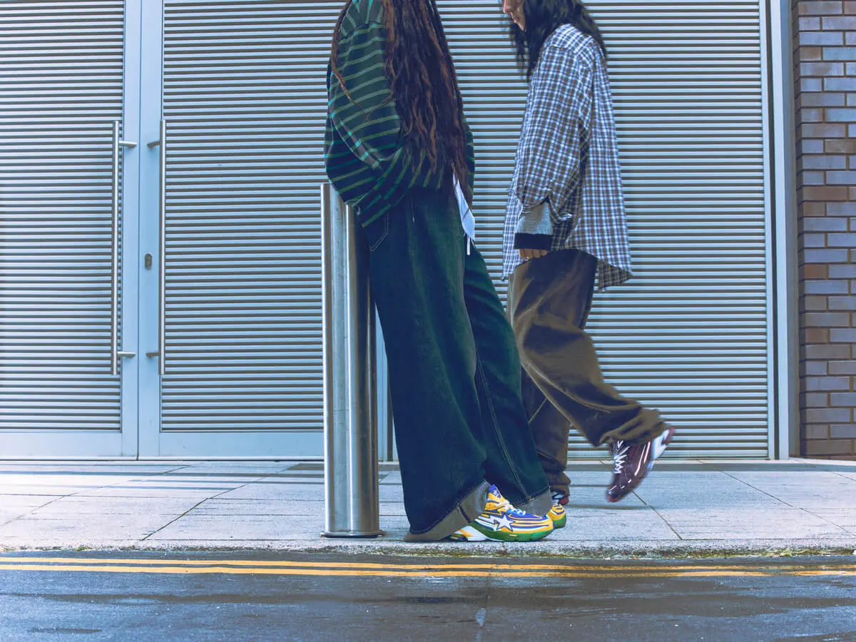 Giày Adidas Bape x Orketro 'Yellow Blue Green' JQ2398 - Ảnh 4