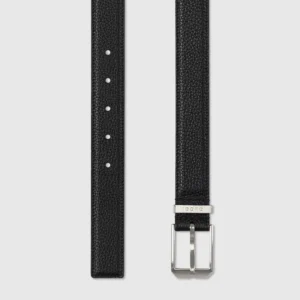 That Lung Gucci Rectangular Buckle 'Black' 793760-AABXM-1000
