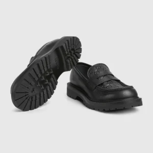 Giay Gucci Loafer With Web 'Black' 798532-AADUQ-1072
