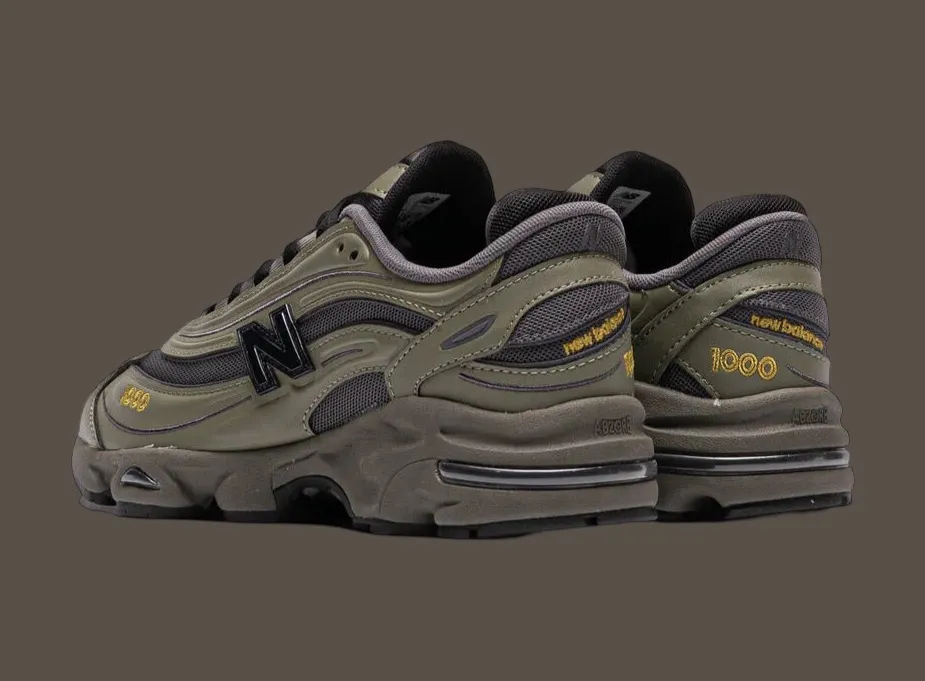 Hinh anh 4: Review New Balance 1000 "Magnet" & "Dark Olivine"