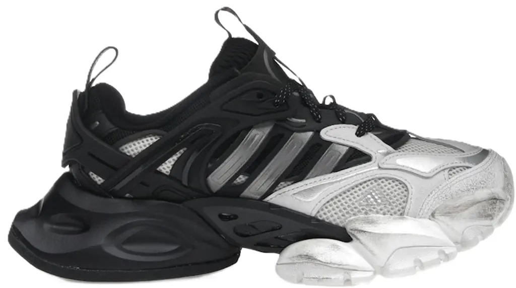 Giày Adidas XLG Runner Deluxe 'White Black' JR0861