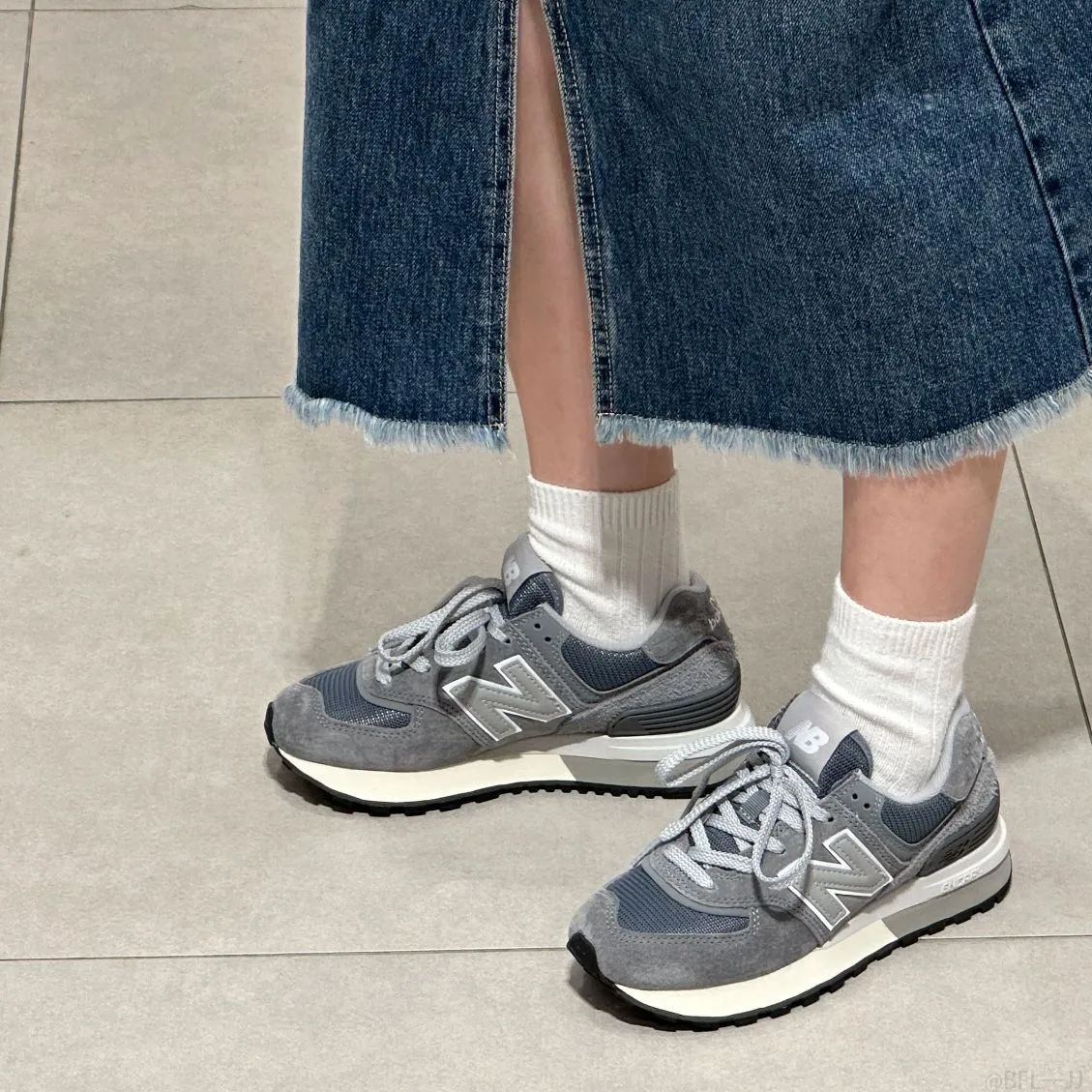 Alternative view of Giày New Balance 574 'Grey' U574LGHX