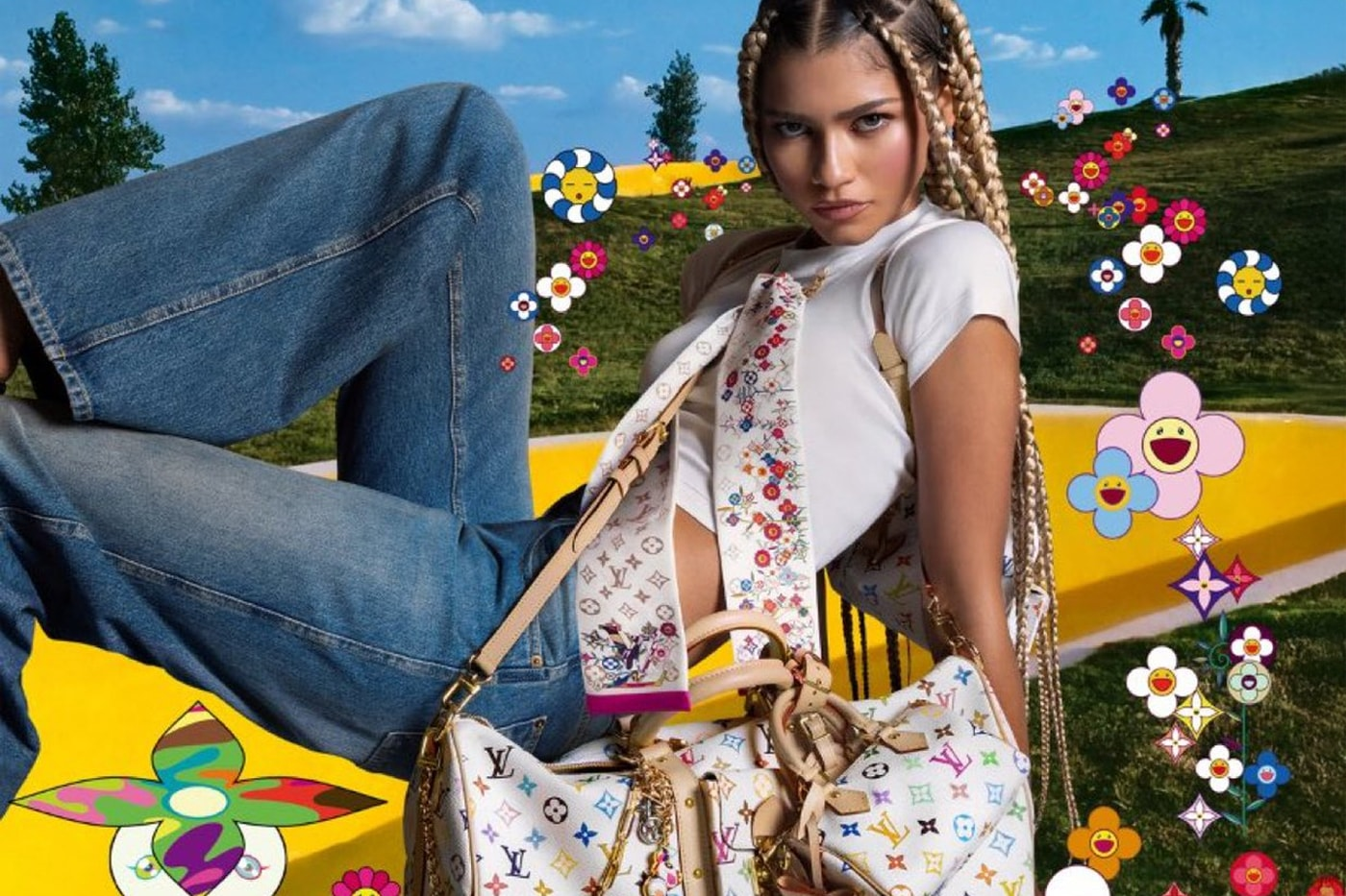 Hinh anh 3: Zendaya tro thanh nang tho moi cua Louis Vuitton va Takashi Murakami