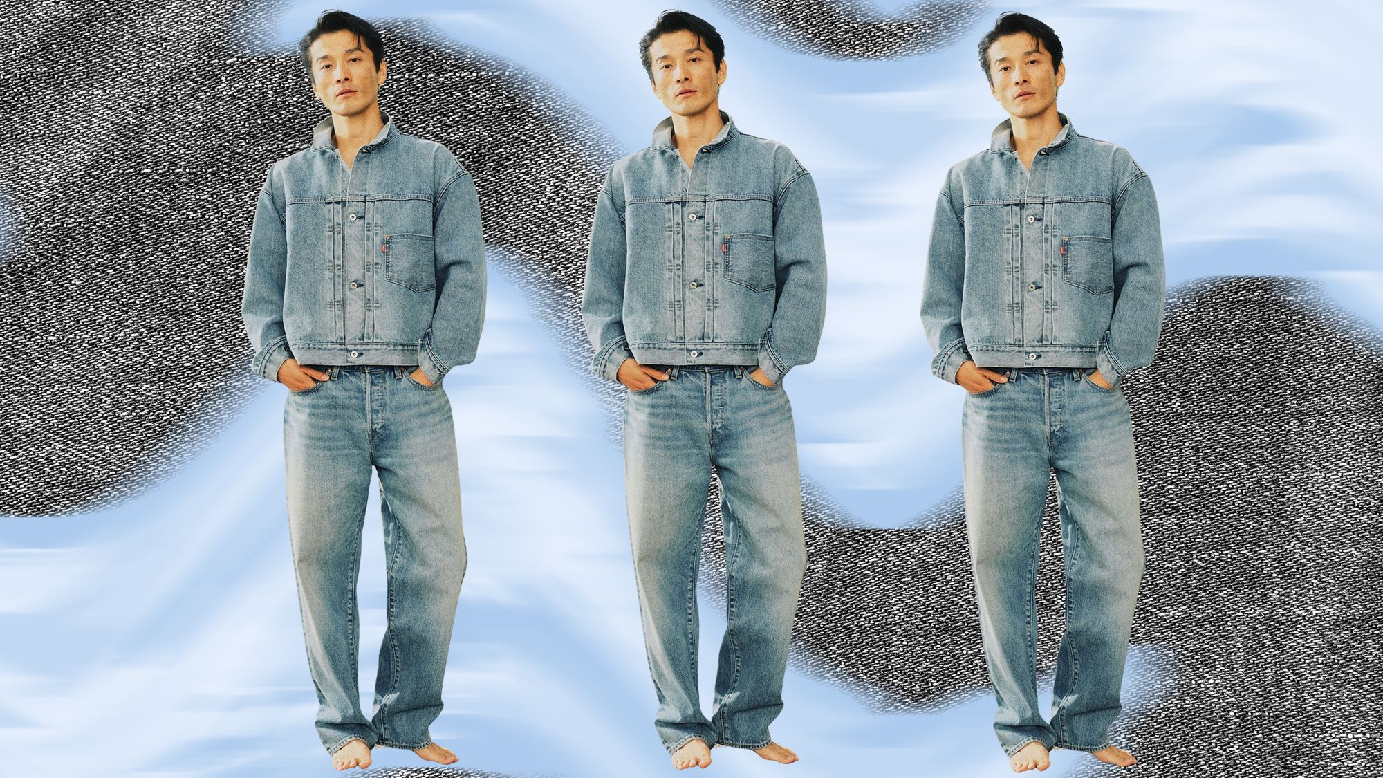 Hinh anh 1: Levi's bat trend voi "quan ong rong" trong BST moi