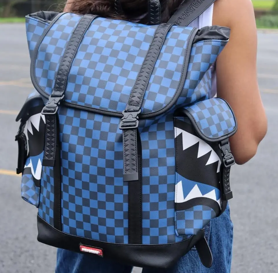 Alternative view of Balo Sprayground Logo 'Blue' W1115705