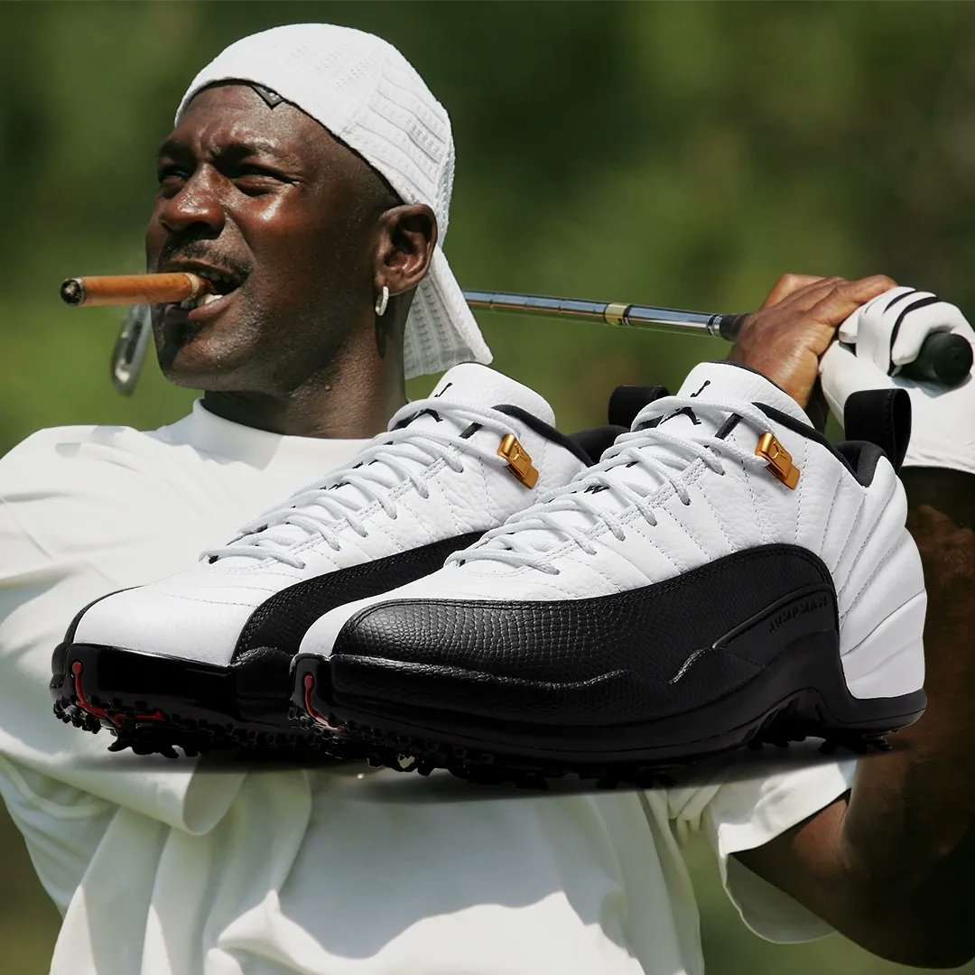 Air Jordan 12 Low Golf: Giày Golf Cực Chất Cho Người Yêu Thích Phong Cách