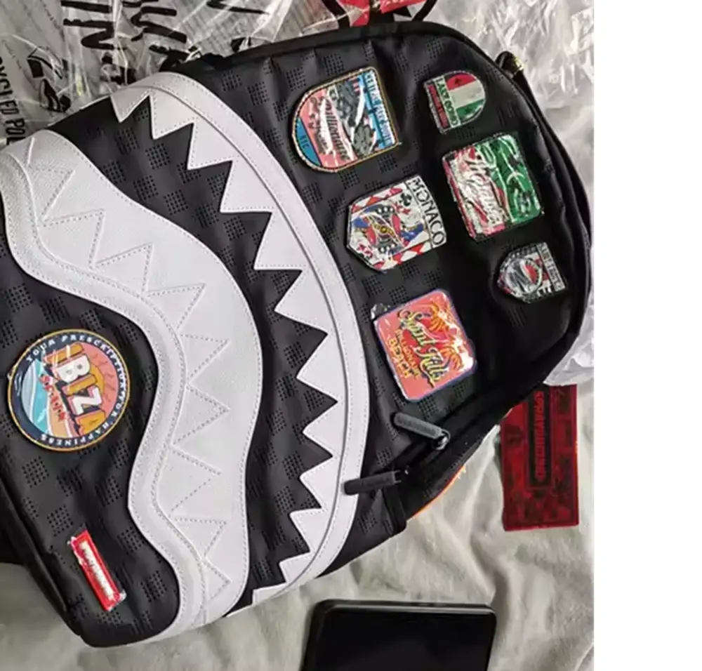Alternative view of Balo Sprayground Logo 'Black' W1115706