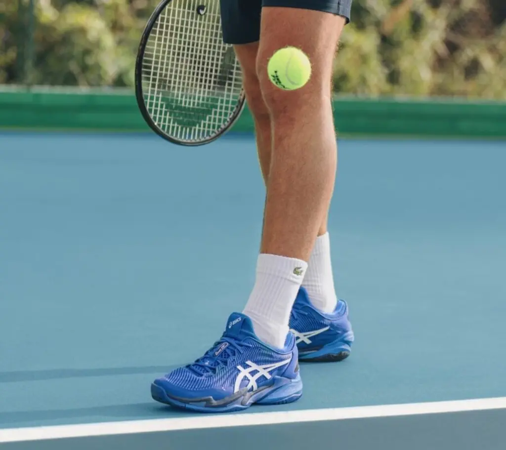 Alternative view of Giày Asics Court FF 3 Novak 'Tuna Blue' 1041A522-965