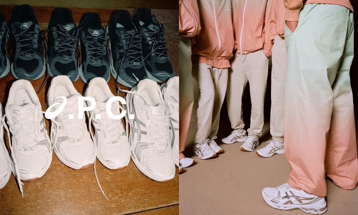 Review bộ sưu tập mới A.P.C. x Asics Gel-Kayano 14 Hinh anh 1: Review bo suu tap moi A.P.C. x Asics Gel-Kayano 14