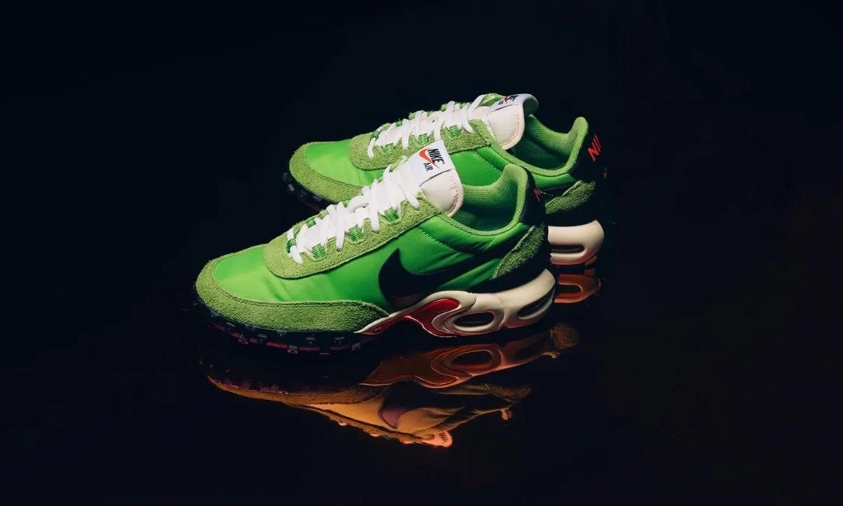 Hinh anh 1: Review chi tiet Nike Air Max Waffle SP "Action Green"