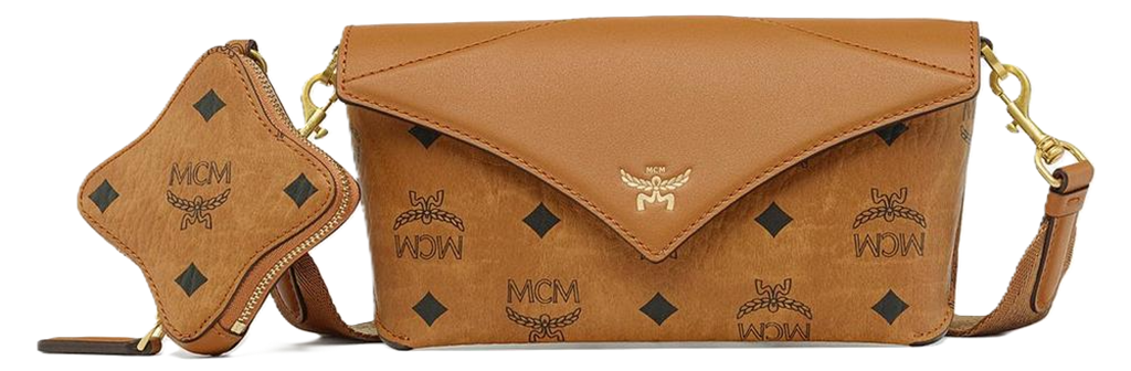 Tui MCM Diamond Crossbody 'Cognac' MYZEAAK04CO001