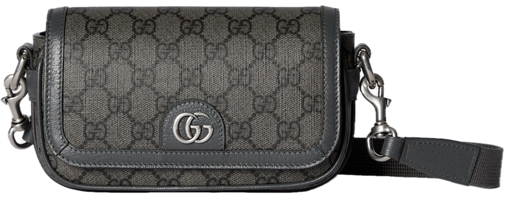 Tui Gucci Ophidia Super Mini Shoulder Bag 'Grey' 795466-2ZGMN-1244