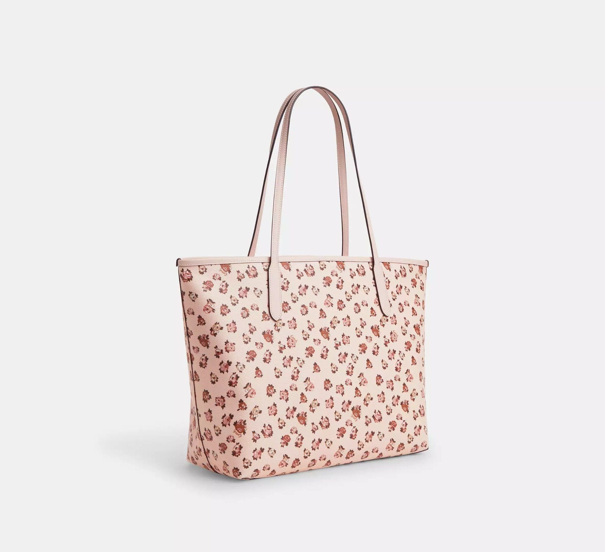 Tui Coach City Tote Bag 'Rose Print' CY682-08XKE