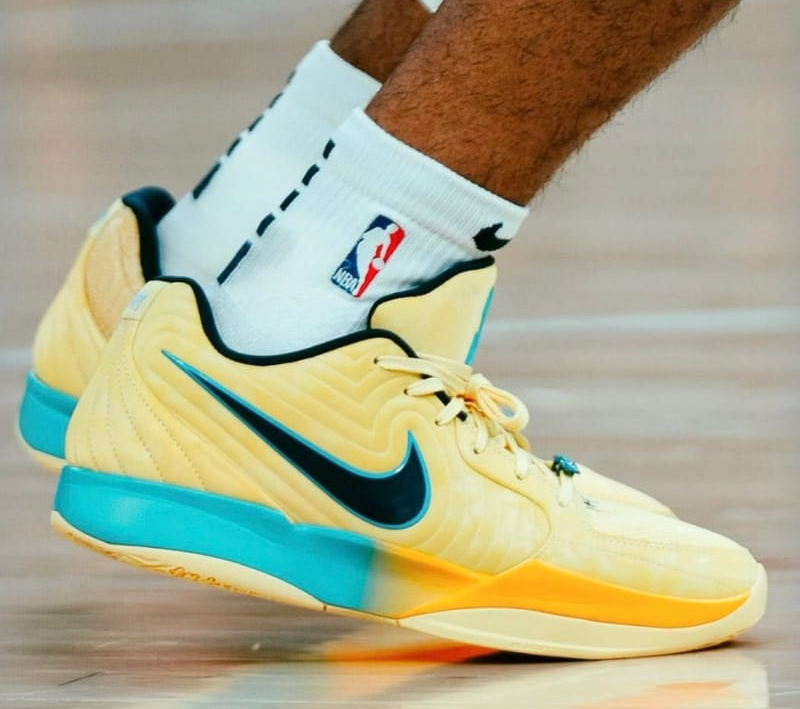 シューズ(男性用) nike Ja2 Sonic Yellow Tropical Teal Nike Ja 2 Sonic Yellow Tropical Teal Men's - FD7328-700/FD7327-700