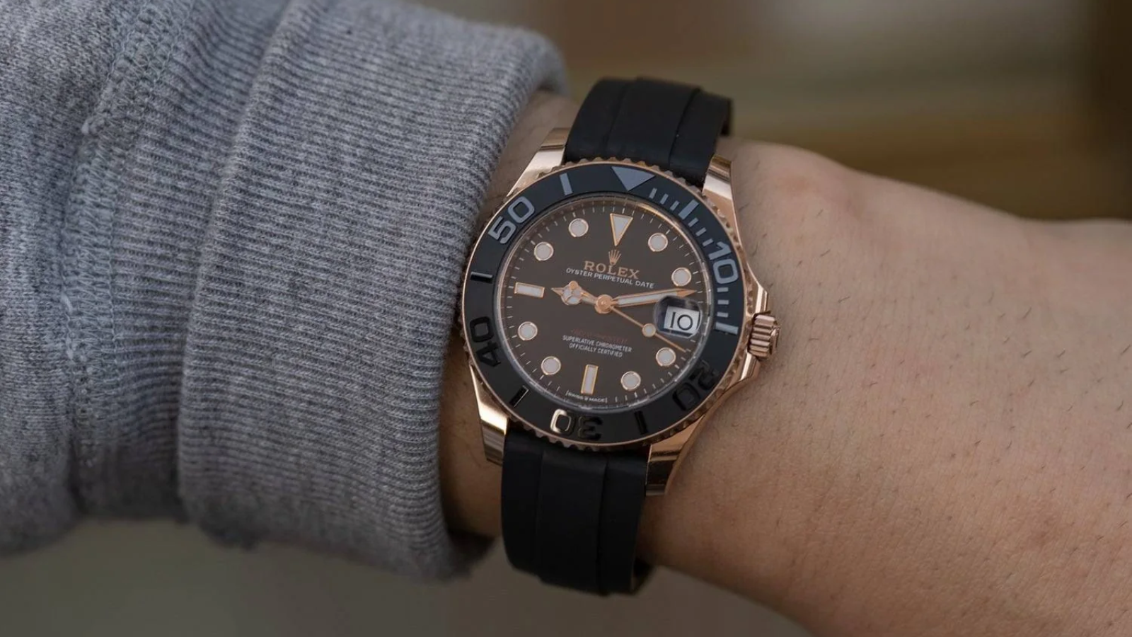 Hinh anh 8: Dong ho Rolex Yacht-Master 37 voi thiet ke sang trong va dang cap