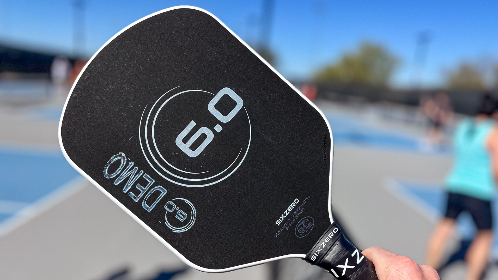 Hinh anh 3: Hinh anh vot pickleball Six Zero Infinity Double Black Diamond 16mm